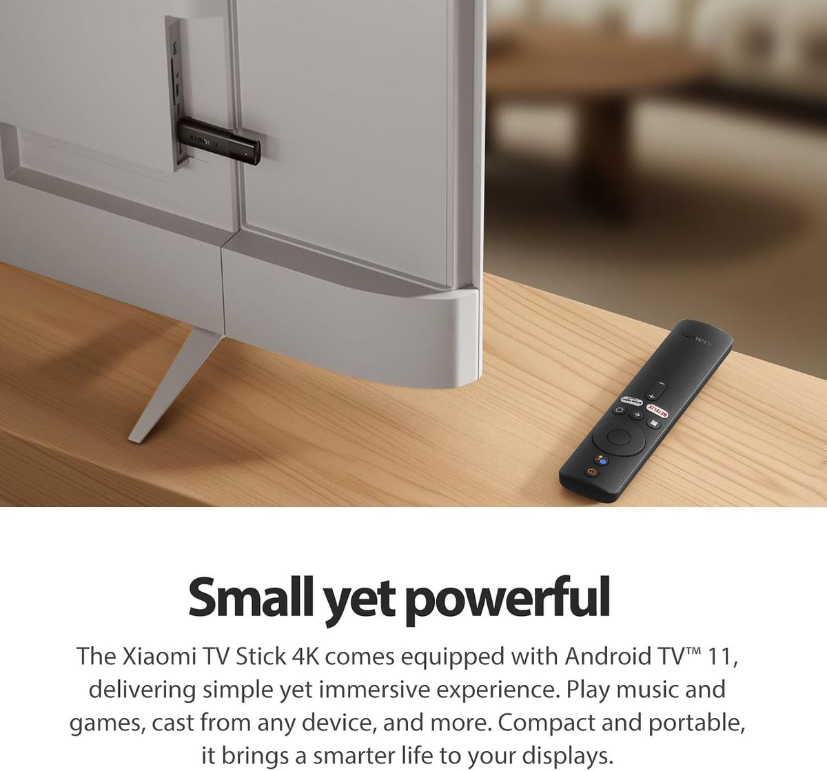 XIAOMI SMART TV STICK 4K ANDROID TV