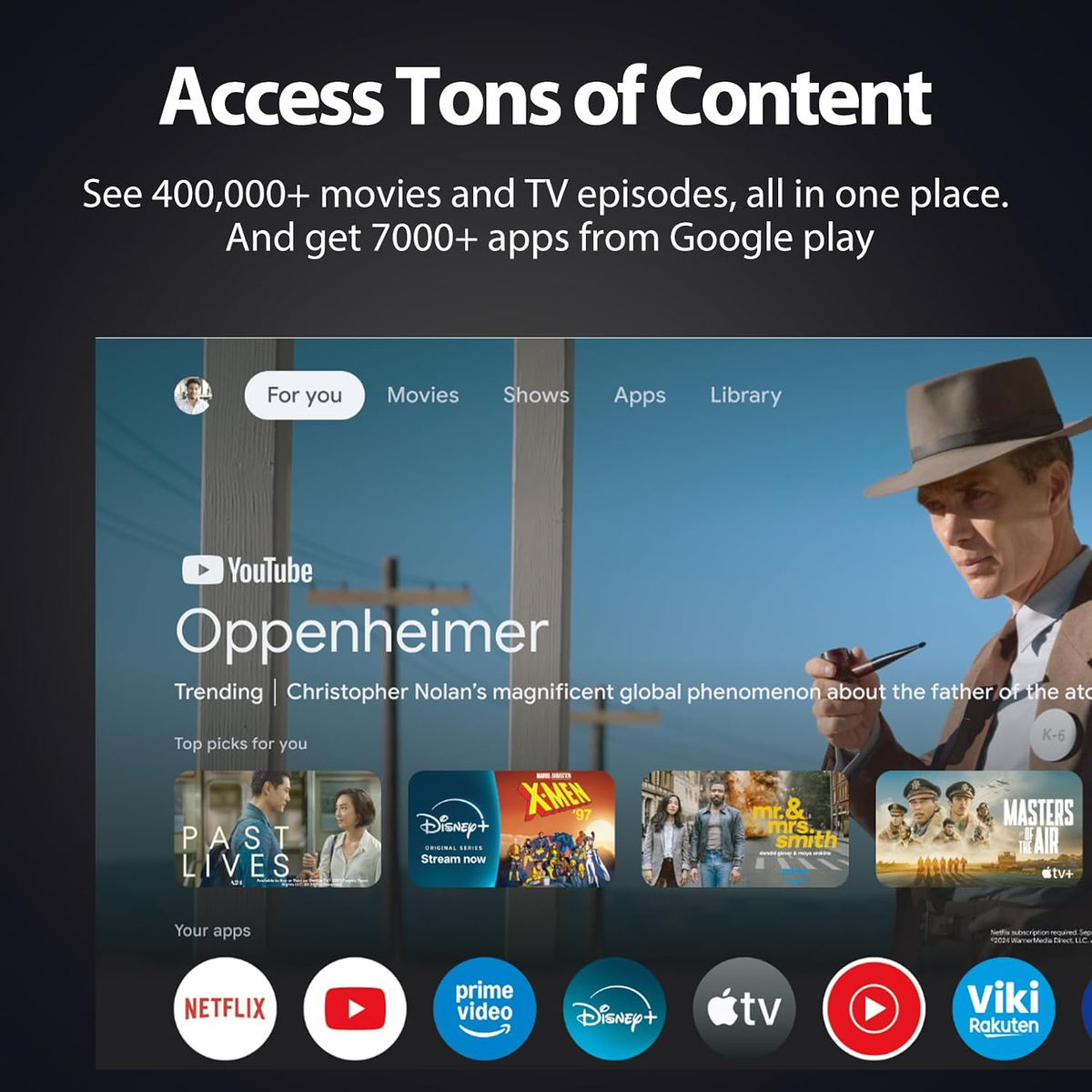 XIAOMI SMART TV STICK 4K ANDROID TV