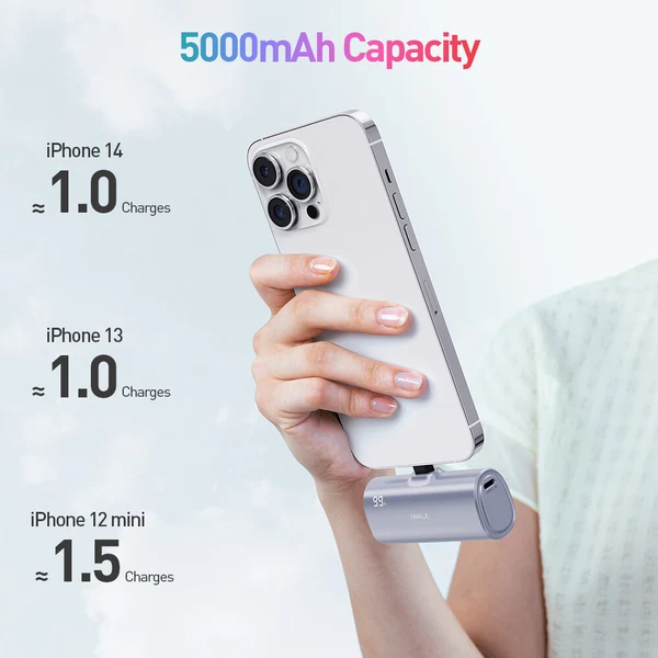 iWALK LinkPod X 2-IN-1 Changable Docking Battery with USB C