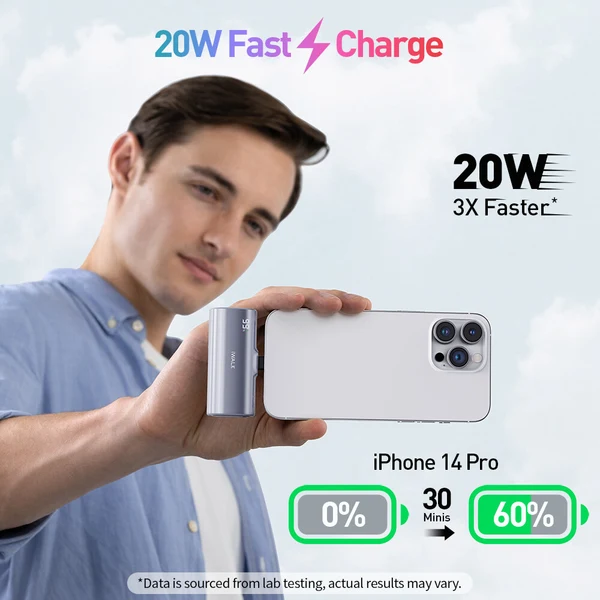 iWALK LinkPod X 2-IN-1 Changable Docking Battery with USB C