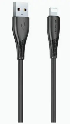 AWEI USB A- Lightining C89 1mtr CL-182L-Black