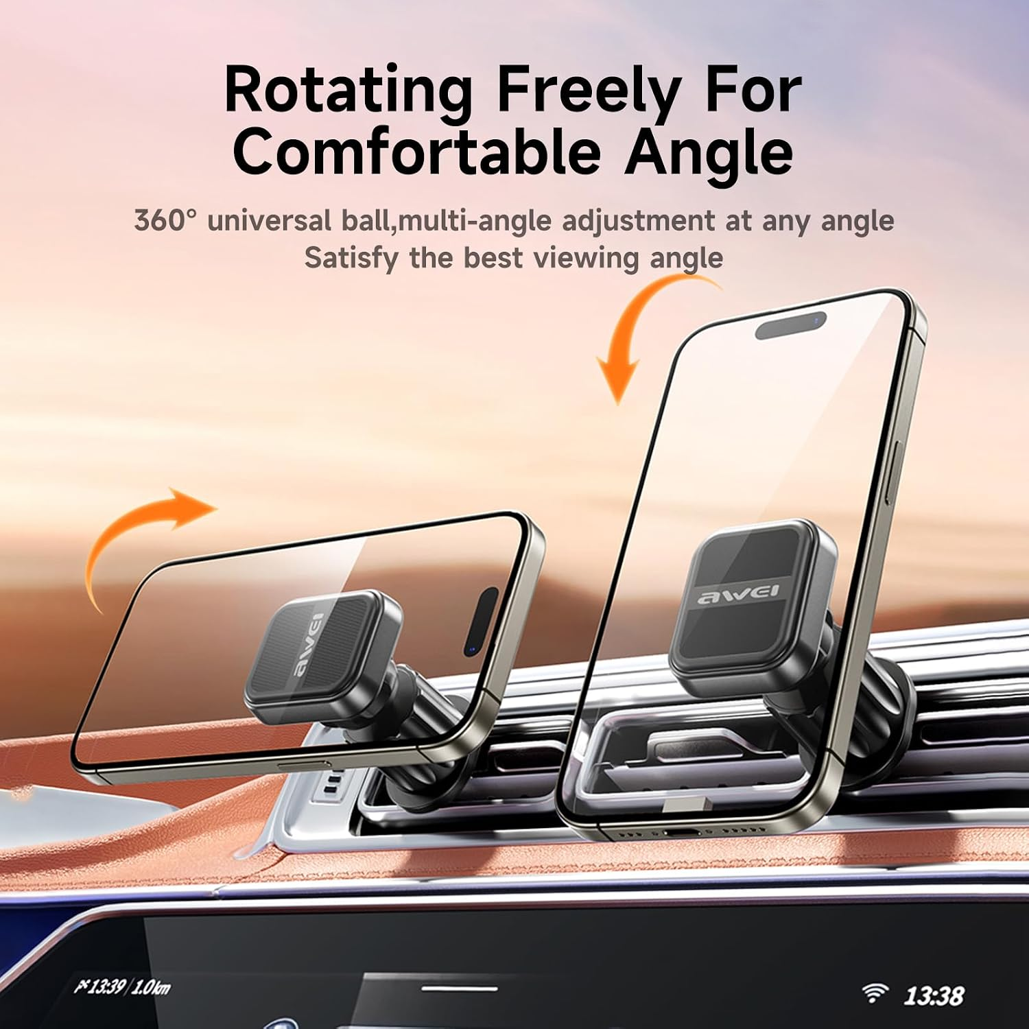 AWEI Air Vent Car Holder X52-Black