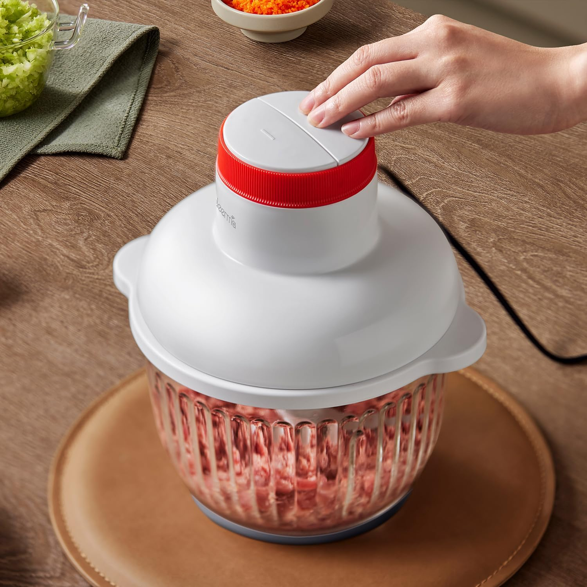 Deerma Meat Grinder DEM-JR10W Chopper White