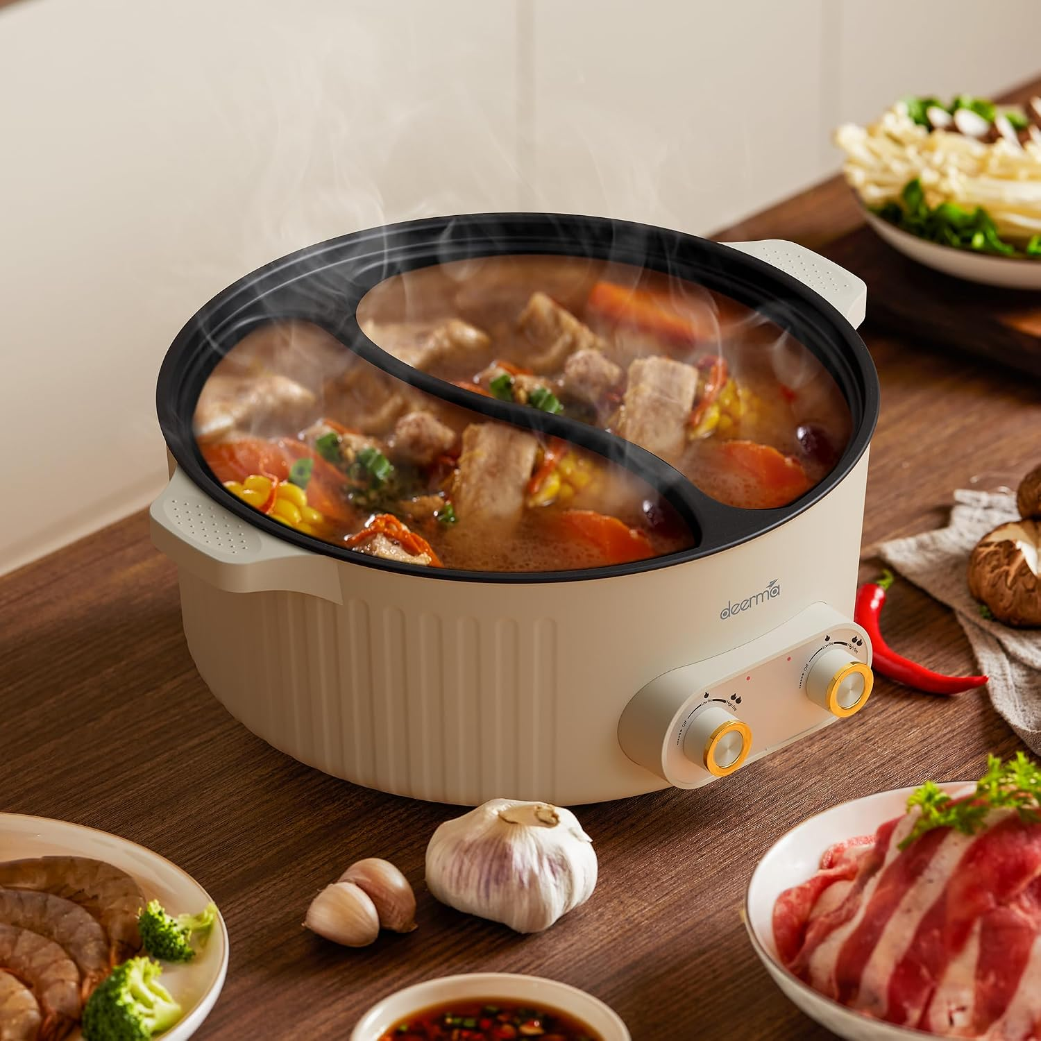 Deerma Multifunctional Electric Pot 6L DEM-DG50W