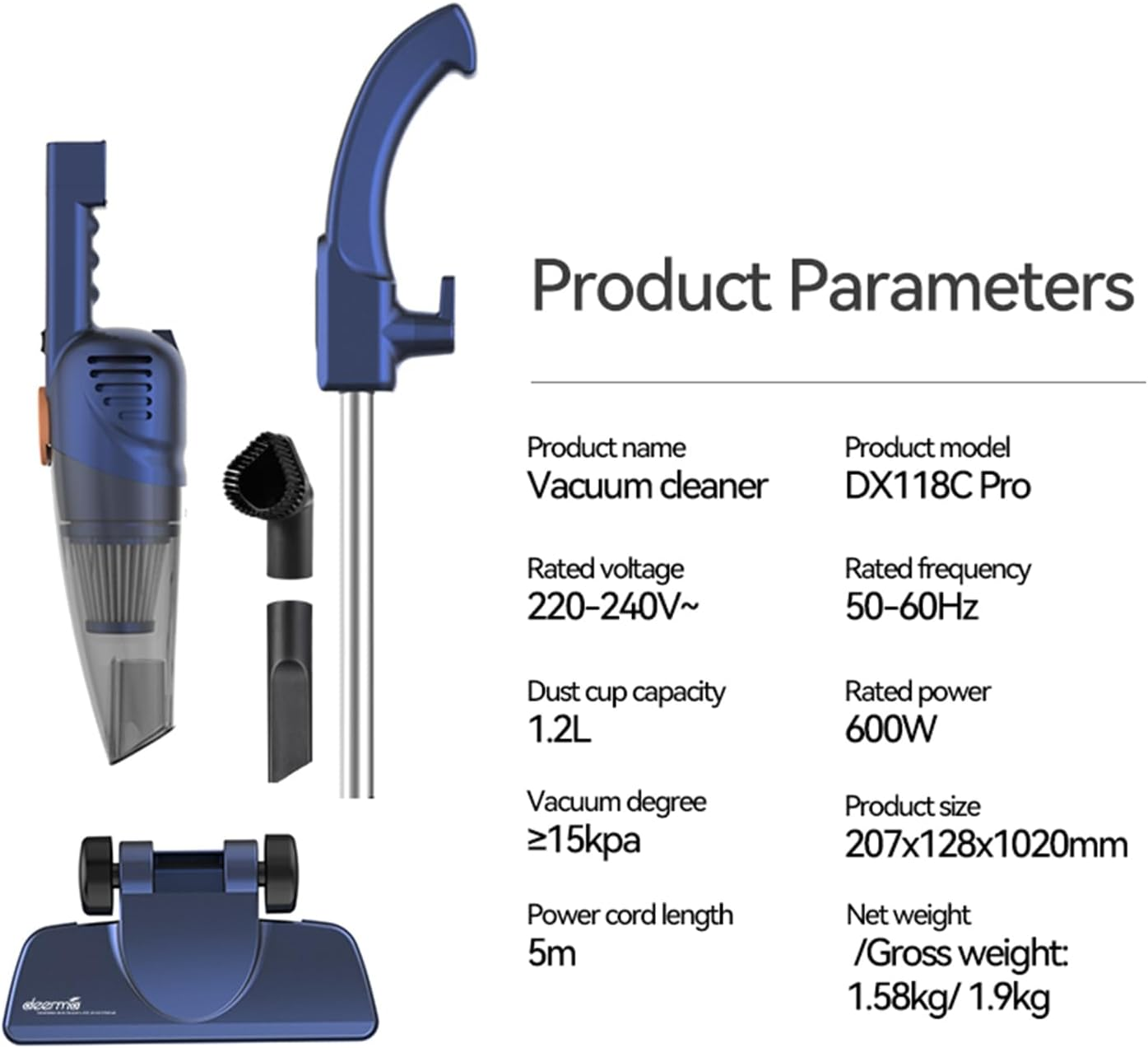 DEERMA DEM-DX118C PRO Vascuum cleaner