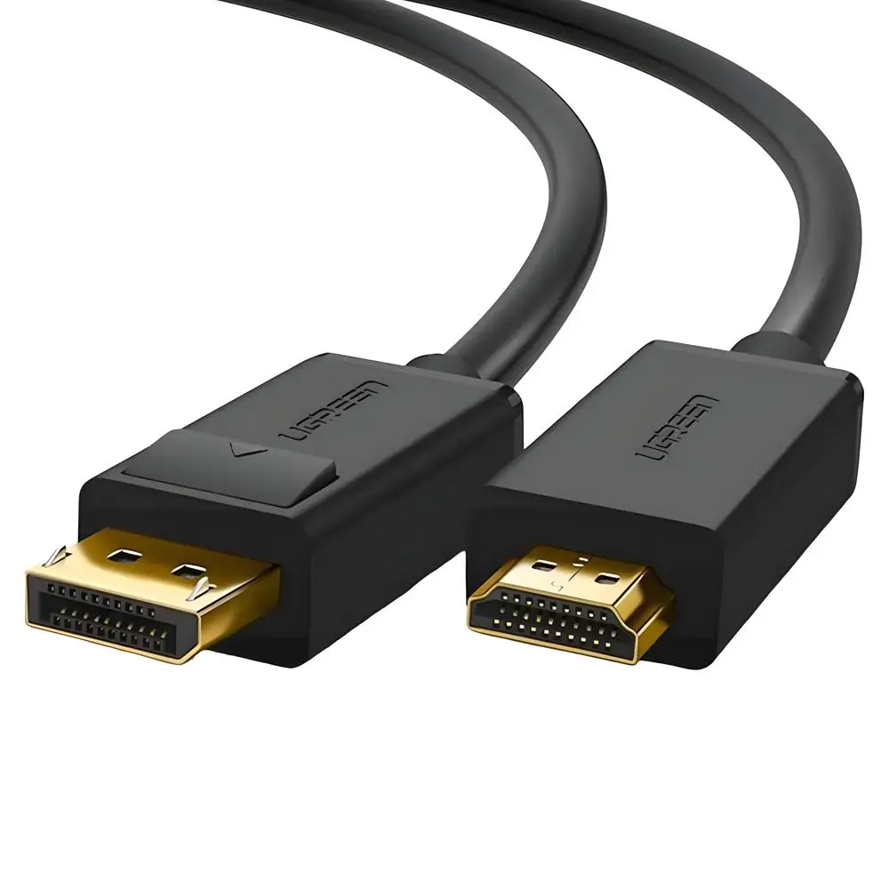 Ugreen DP MaletoHDMI Male Cable 5m Bk (DP101-10204B)