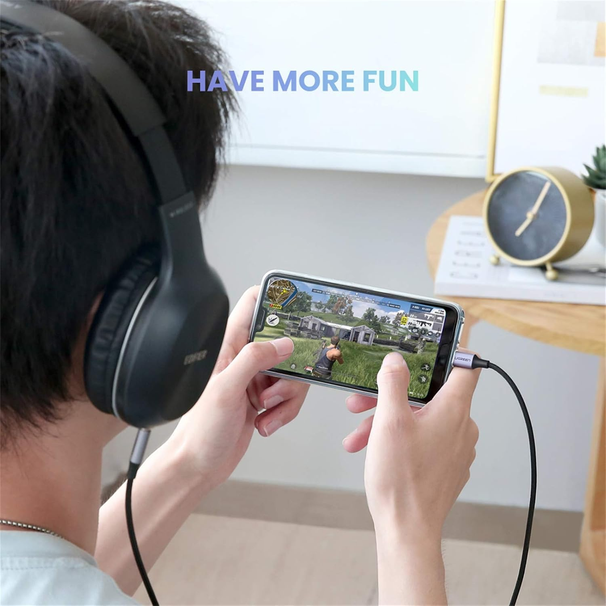 UGreen Usb Type C To 3.5mm Aux Cable AV143