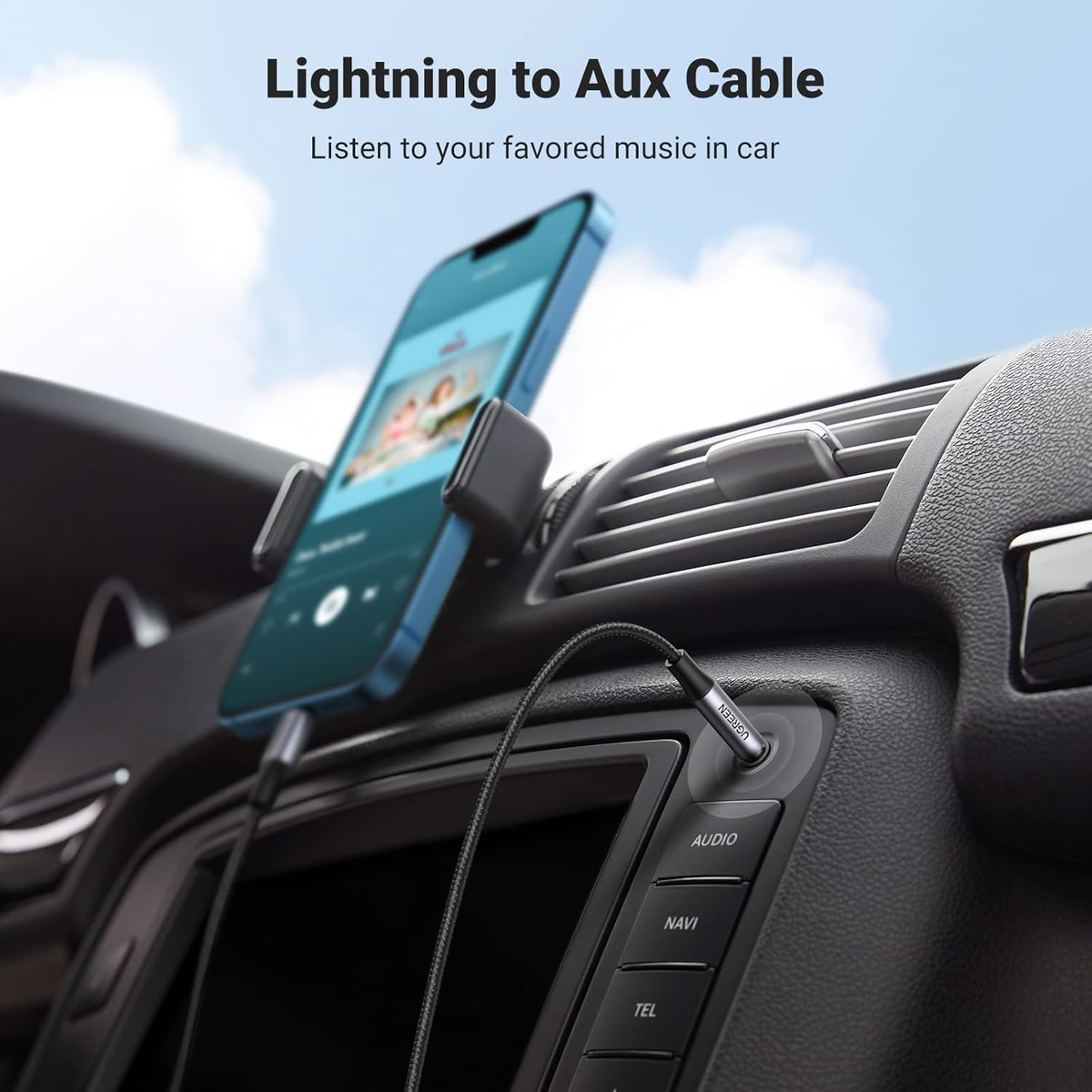 Ugreen Cable Lighting to 3.5mm AUX US315