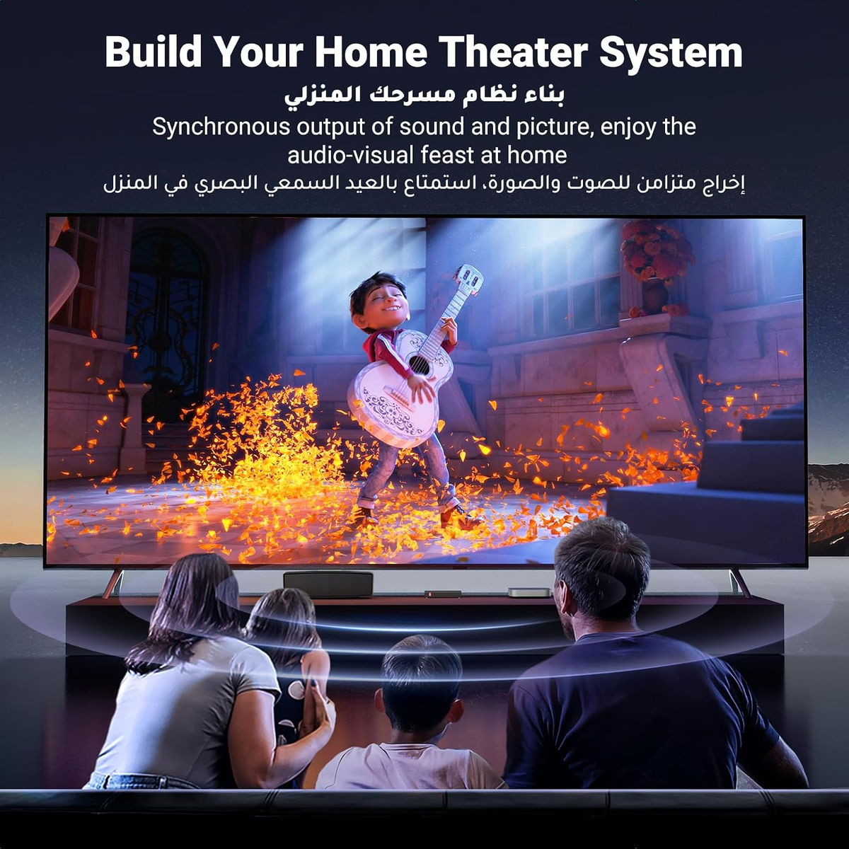UGREEN 90514 HDMI Splitter 1 in 4 Out 4K@60Hz Support EDID HDCP 2.2/1.4 3D HDR