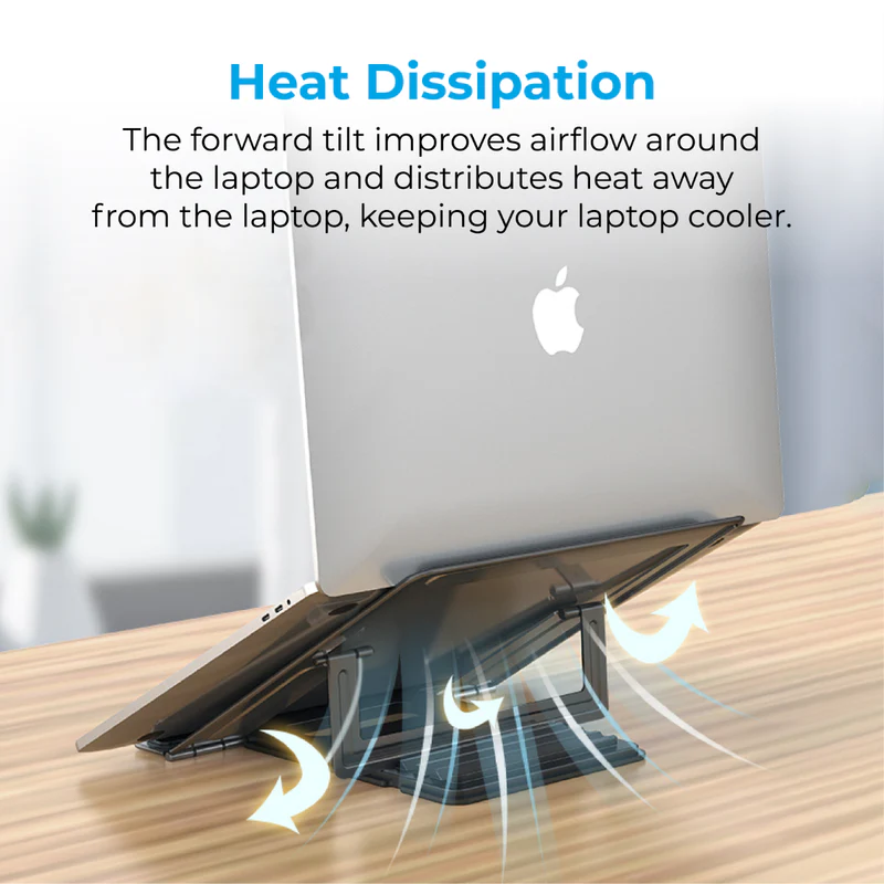 PROMATE DeskMate-5. Multi-Level Ergonomic Aluminium Laptop Stand