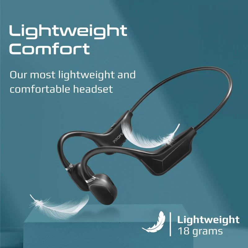 PROMATE Ripple. AudioConduct® Endurance Wireless Headphone