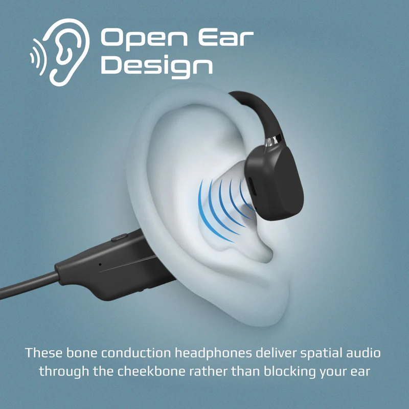 PROMATE Ripple. AudioConduct® Endurance Wireless Headphone