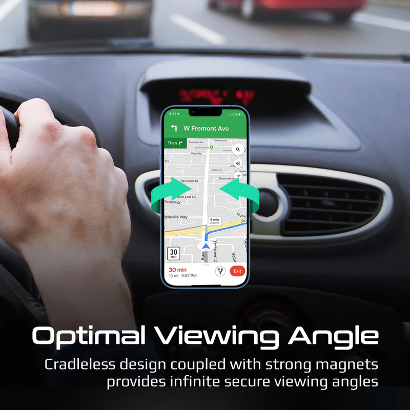 PROMATE VentMag-XL SecureGrip™ AC Vent Magnetic Smartphone Holder
