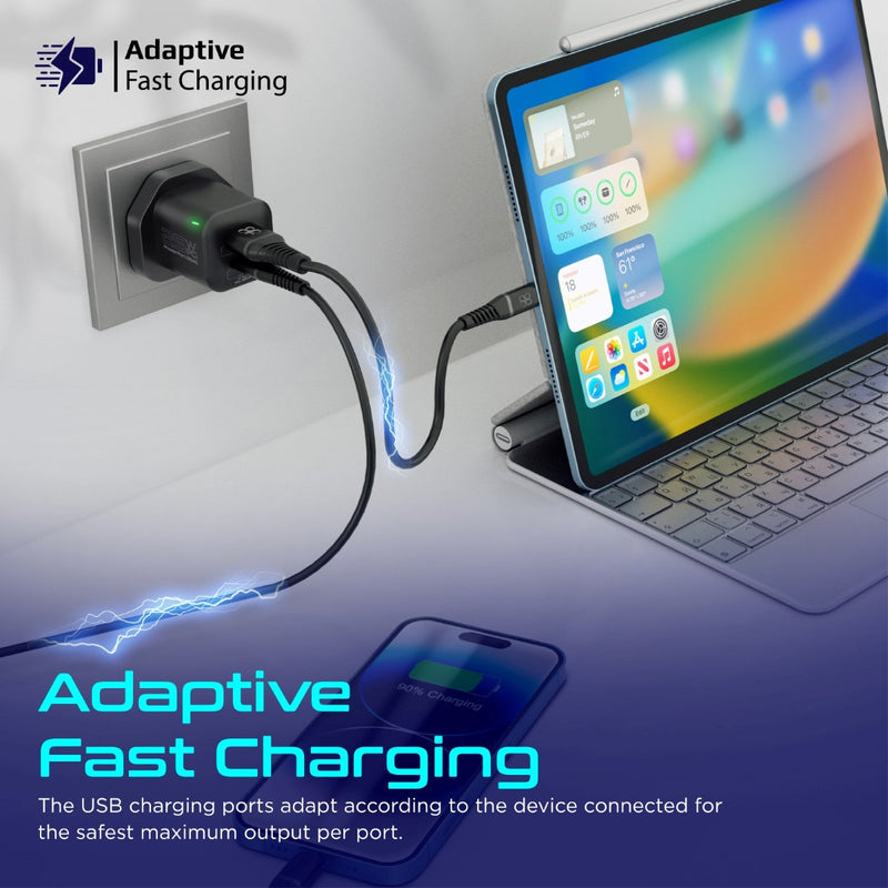 PROMATE PowerPort25AC.25W High Speed Wall Charger