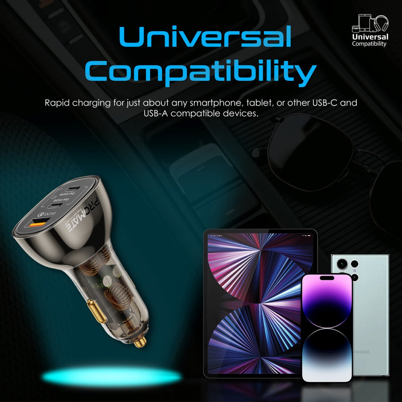 TransDrive-80W 80W Transparent Car charger