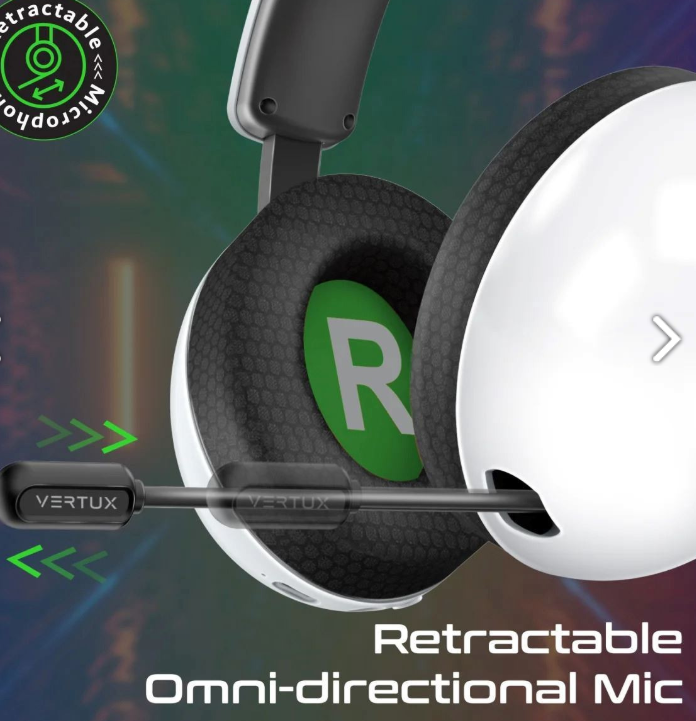 PROMATE BB-8 High Fidelity Tri-Mode Connectivity Gaming Headset w