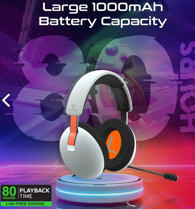 PROMATE BB-8 High Fidelity Tri-Mode Connectivity Gaming Headset w