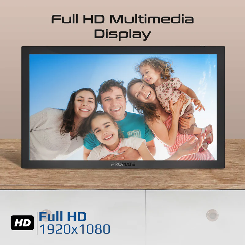 PROMATE Memoria-15.6" Full HD Multimedia Digital Photo Frame, 32Gb
