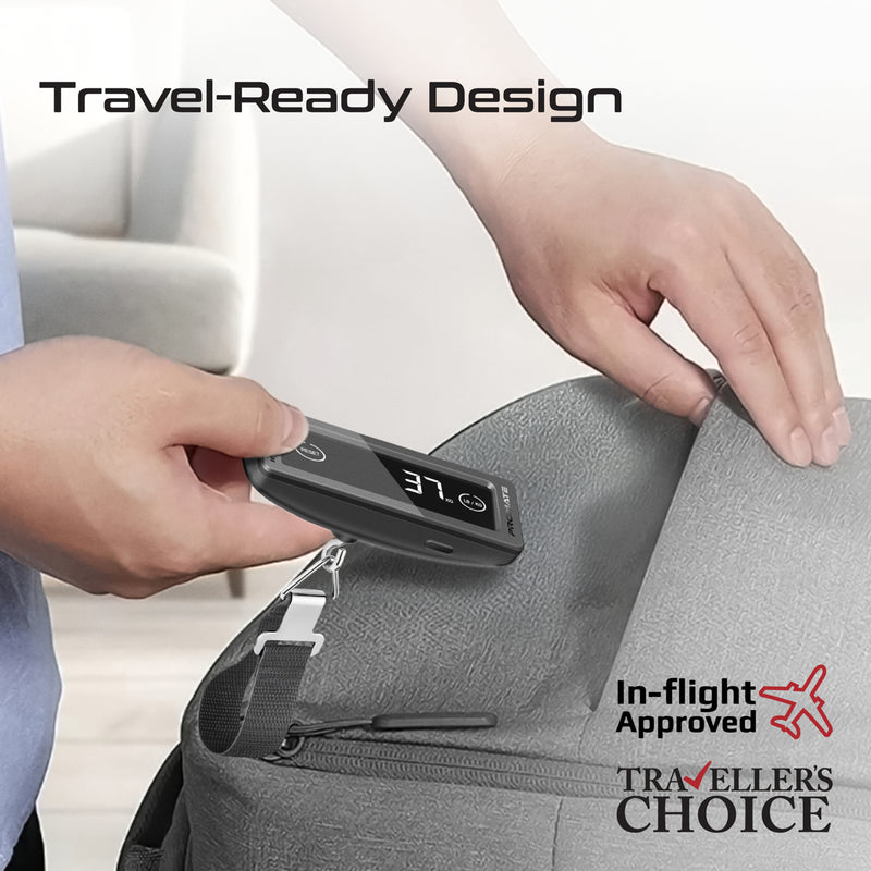 PROMATE InstaScale Mini Digital Luggage Weighing Scale w/ Touch Screen LCD