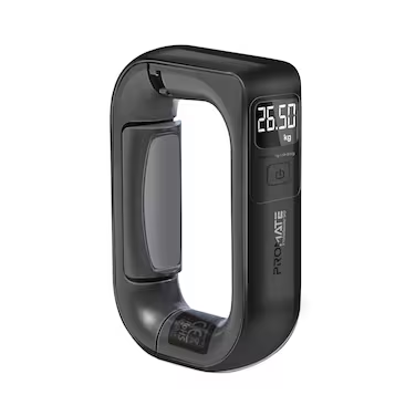 InstaScale-50.White Digital Luggage Weighing Scale w/ LCD Screen