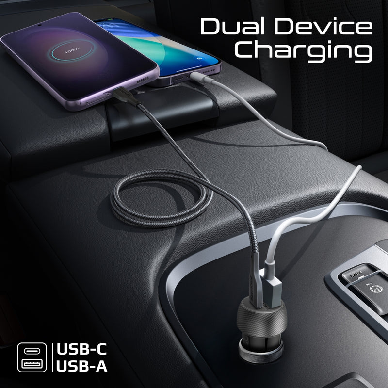 PROMATE DriveGear-33Ci High Speed Compact Car Charger with 33W Power