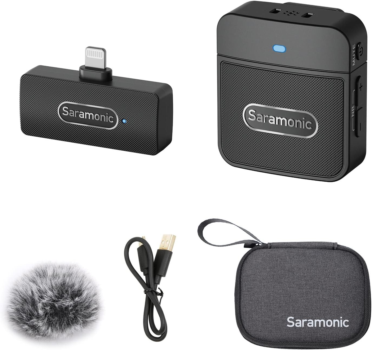 Saramonic Blink100 B3 Wireless Lavalier Microphones For iPhone iPad