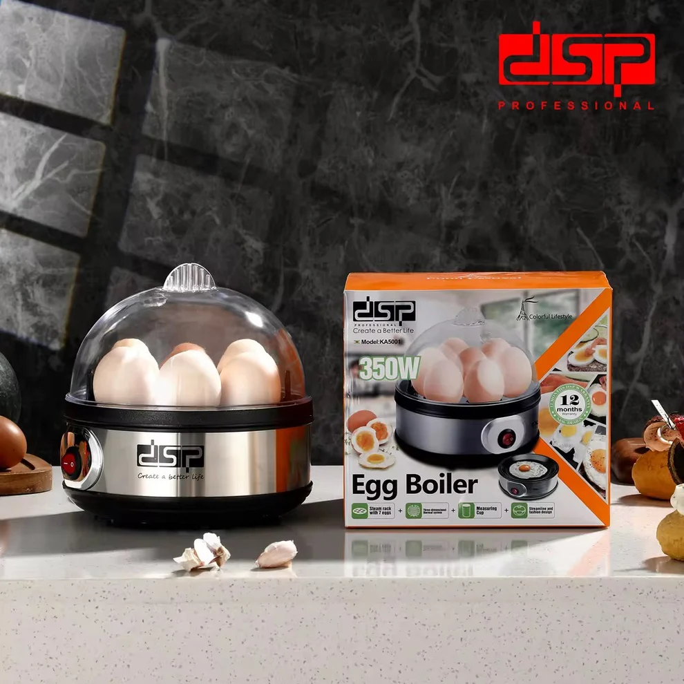 DSP KA5001 Egg Cooker Auto Power Off Breakfast Machine Egg Boiler Electric Egg Boiler
