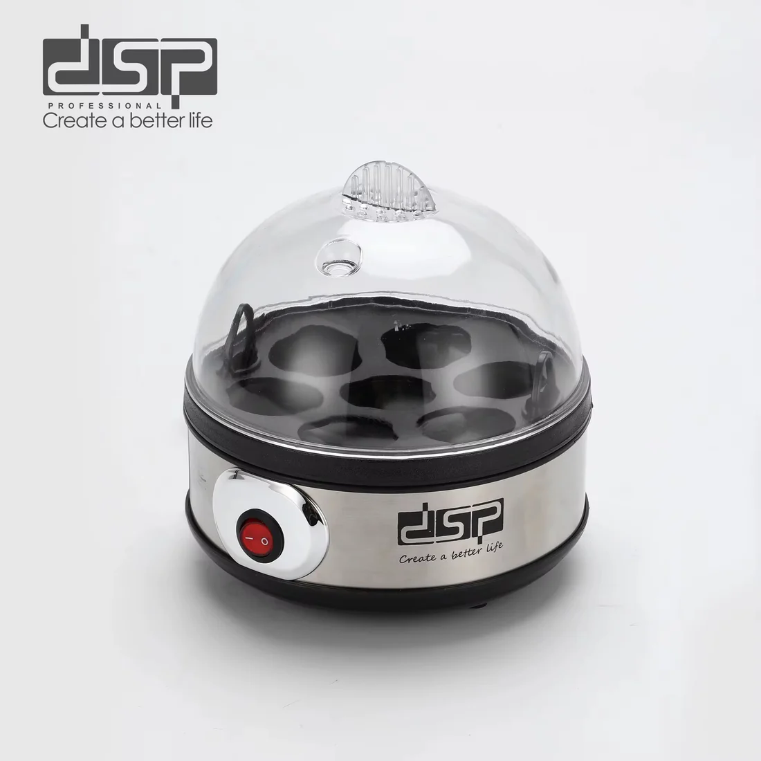 DSP KA5001 Egg Cooker Auto Power Off Breakfast Machine Egg Boiler Electric Egg Boiler
