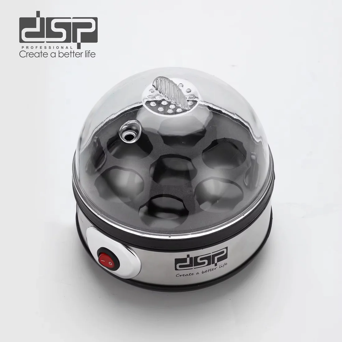 DSP KA5001 Egg Cooker Auto Power Off Breakfast Machine Egg Boiler Electric Egg Boiler