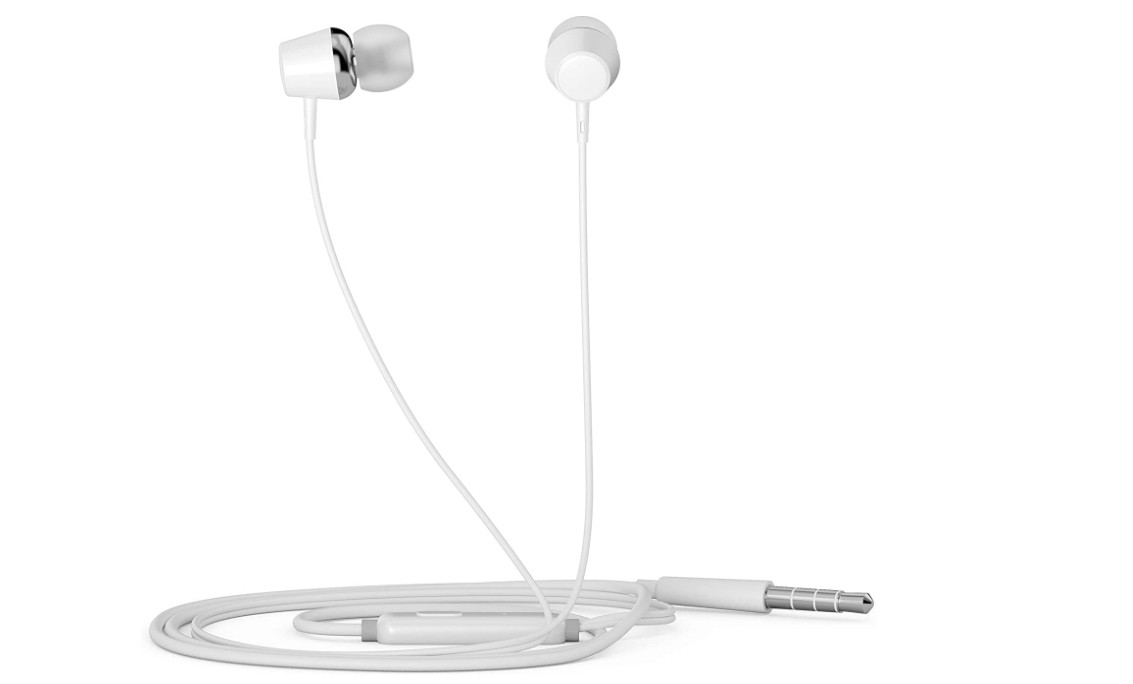 HP DHE-7000 WHITE Music Headset with Mic