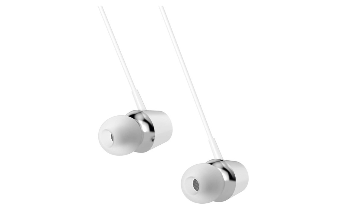 HP DHE-7000 WHITE Music Headset with Mic