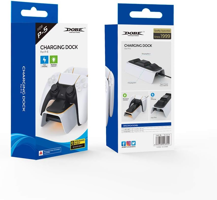 DOBE PS5 Dual Charging Dock – TP5-0507