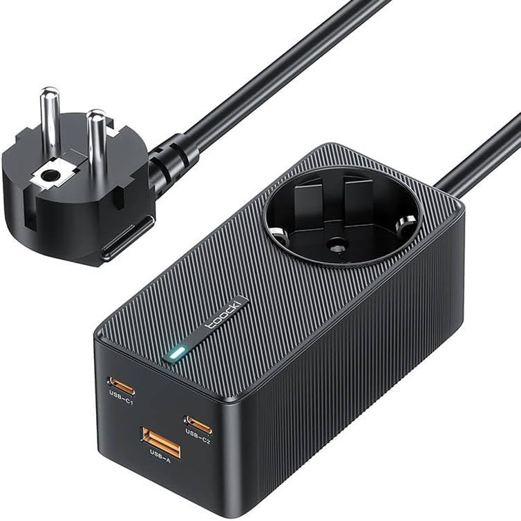 Toocki Charger (1.5m) 67W (Black) TCT2C67-JRB01
