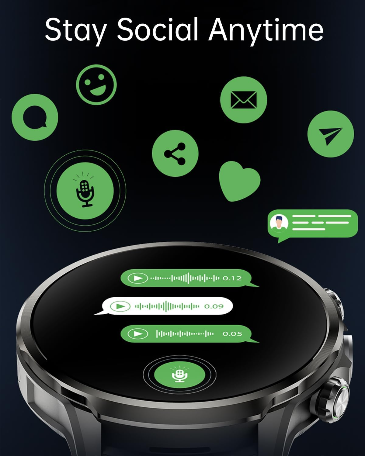 Black Shark Watch X – 1.9" Smartwatch