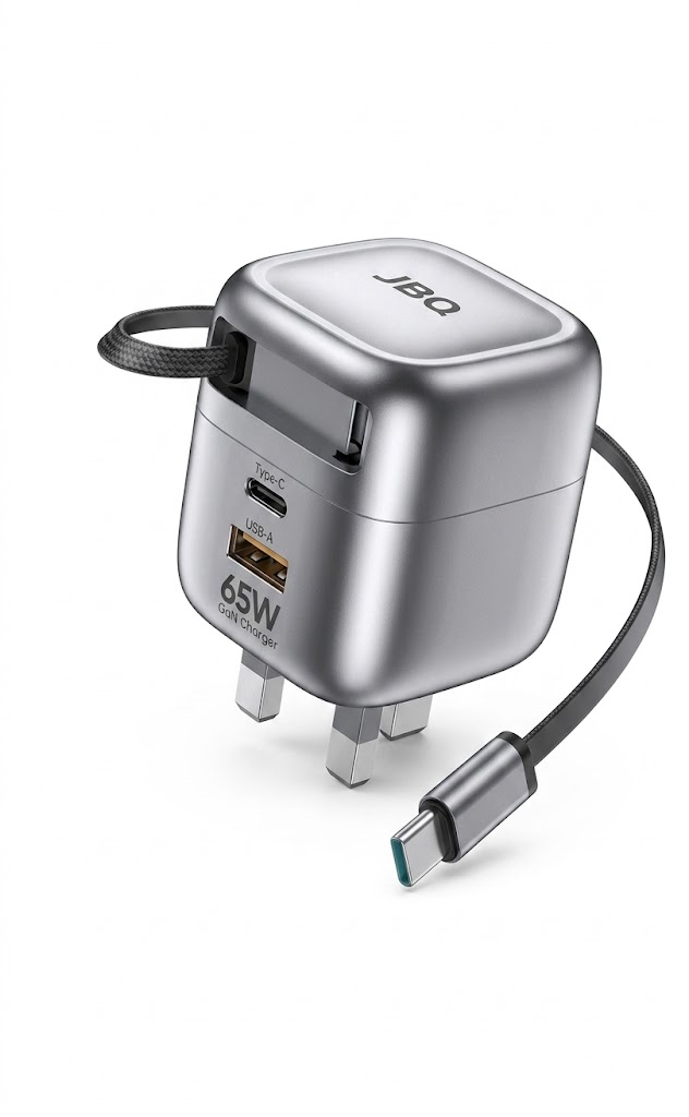 JBQ FAST CHARGER RETRACTABLE TYPE-C CABLE 65W C703884