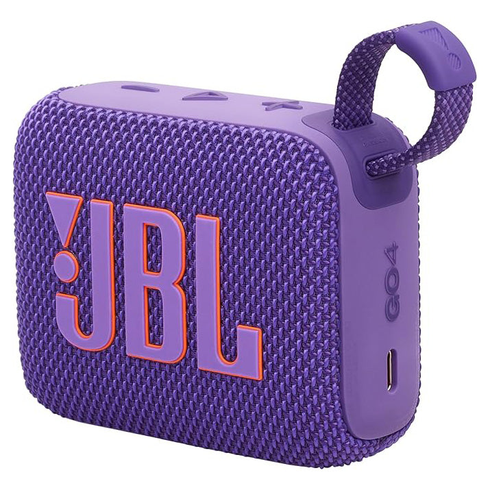 JBL Go 4 Portable Bluetooth Speaker Waterproof IP67 with Punchy Bass – Multi Color