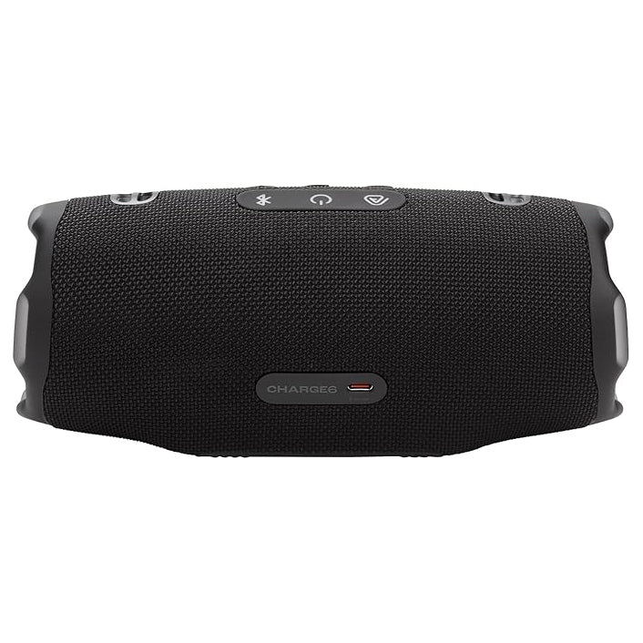 JBL Charge 6 Portable Bluetooth Speaker with Powerful Bass and Waterproof Design – Black