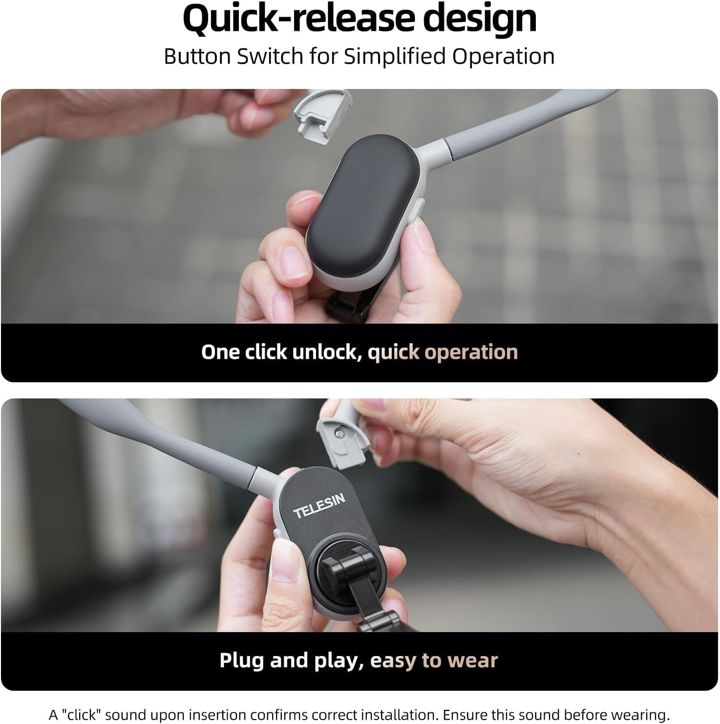 حامل هاتف PROMATE MagView.Black 360° متوافق مع MagSafe بحزام رقبة