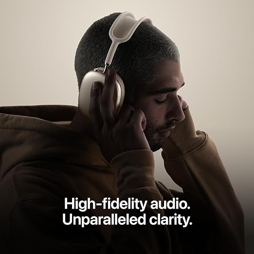 Apple AirPods Max (USB-C) Wireless Over-Ear Headphones with Active Noise Cancellation