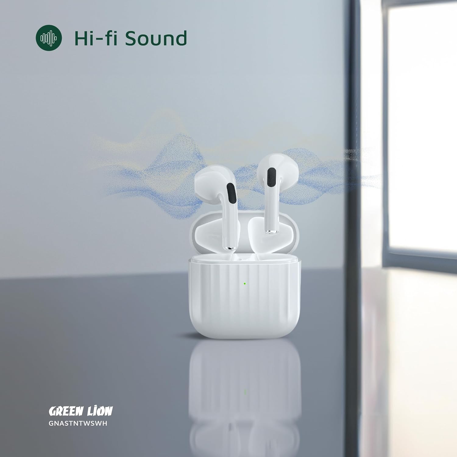 Green Lion Austin True Wireless Earbuds GNASTNTWSBK/GNASTNTWSWH