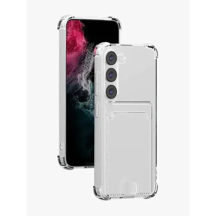 Levelo Clara Clear Case with Card Holder S23 Plus - Clear