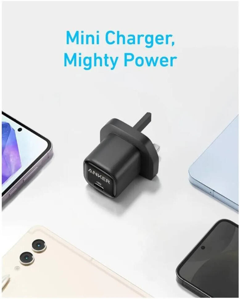 Anker Anker 25W USB-C Charger Block (Black)