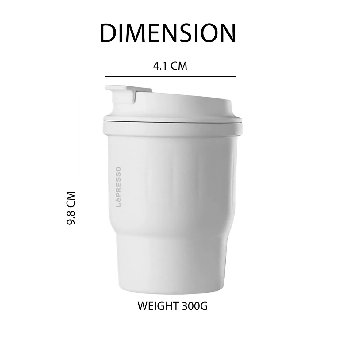 Lepresso Thermo Brew Urban Coffee Mug 450ml