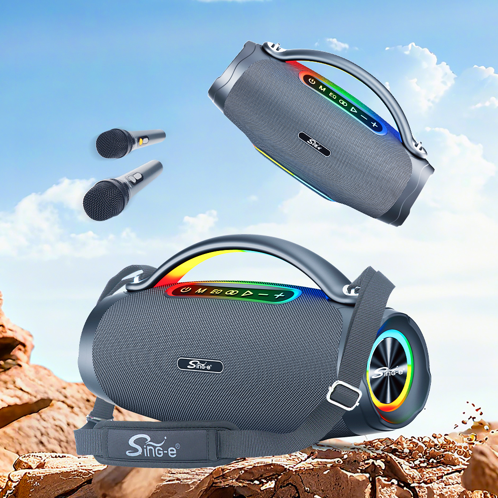 Sing-e ZQS-V98 Outdoor Speaker Wireless Portable Audio Player 100W