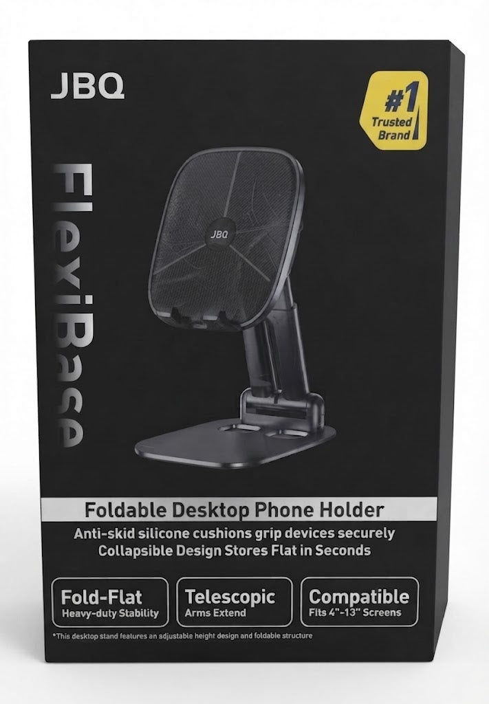 JBQ FLEXBASE FOLDABLE DESKTOP PHONE HOLDER N367552
