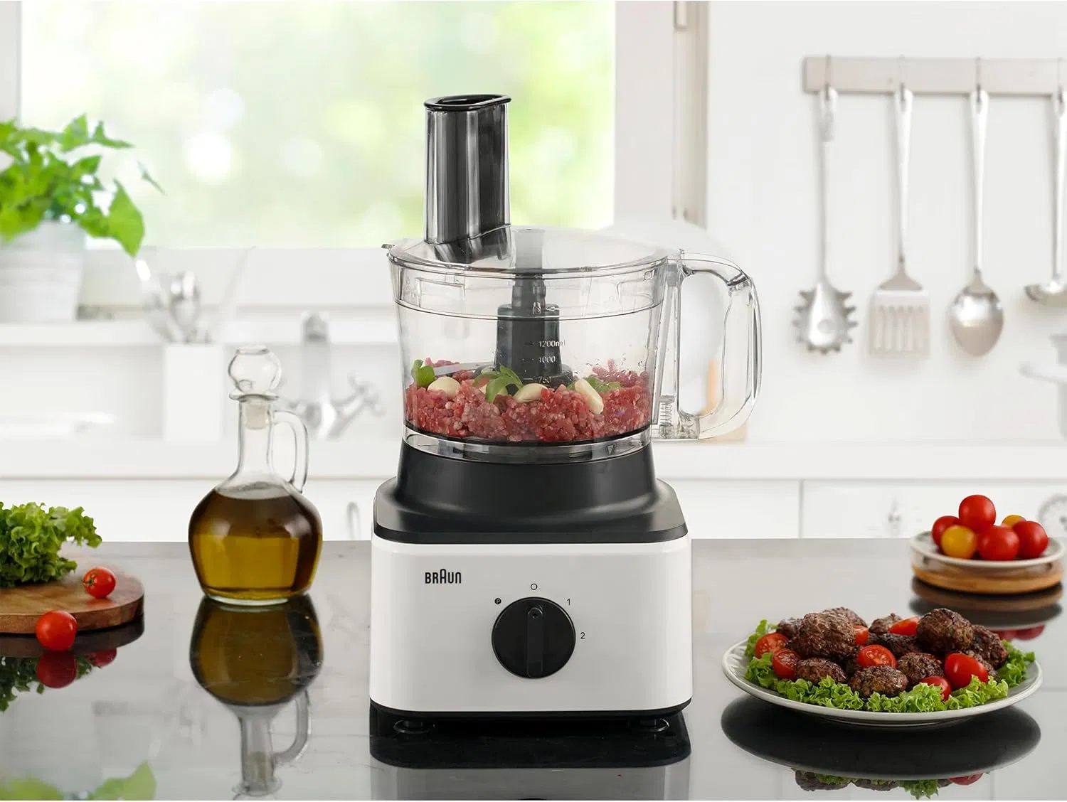 Braun Food Processor 750W White FP0132WH