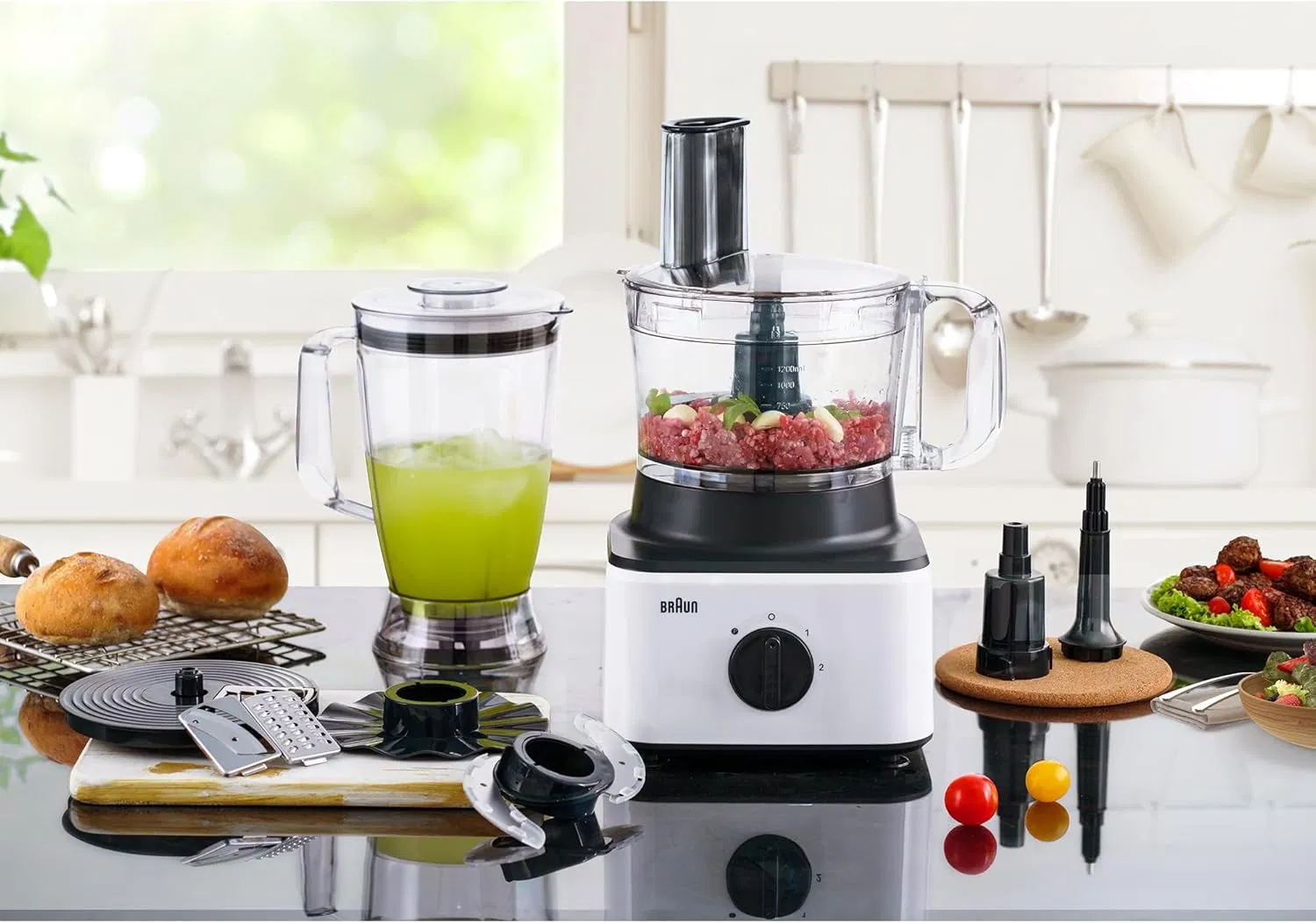 Braun Food Processor 750W White FP0132WH