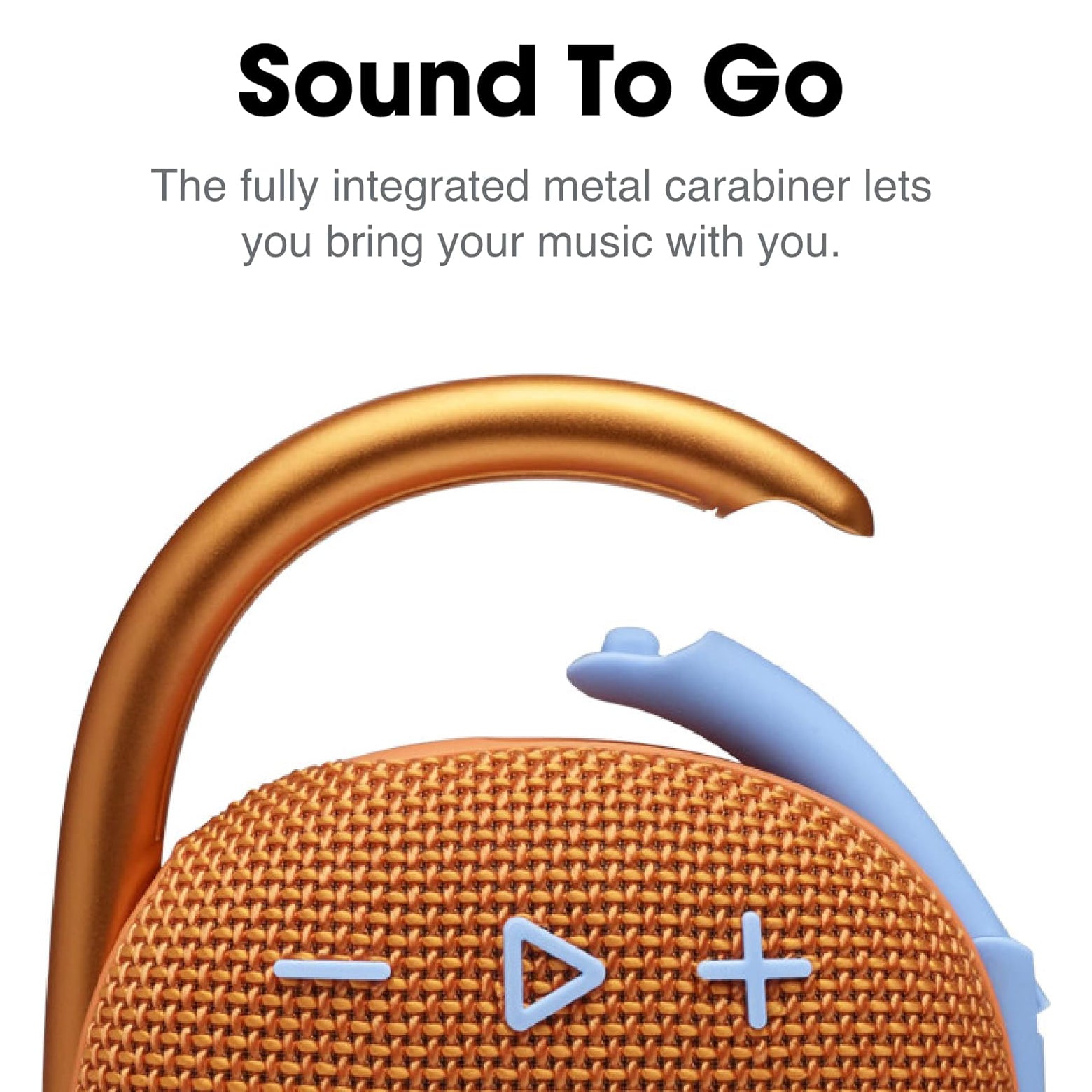 JBL Clip 4 Portable Bluetooth Speaker with Integrated Carabiner 10H Playtime – Multiple Colors