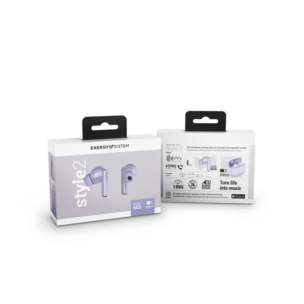 Energy Sistem Earphones True Wireless Style 2 Graphite