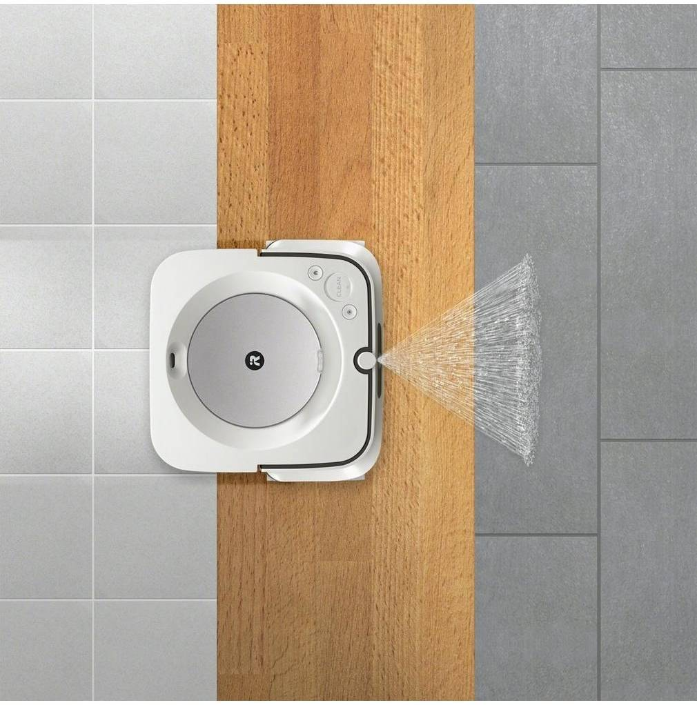 iRobot Braava Jet M6 (6110) Ultimate Robot Mop- Wi-Fi Connected Precision Jet Spray